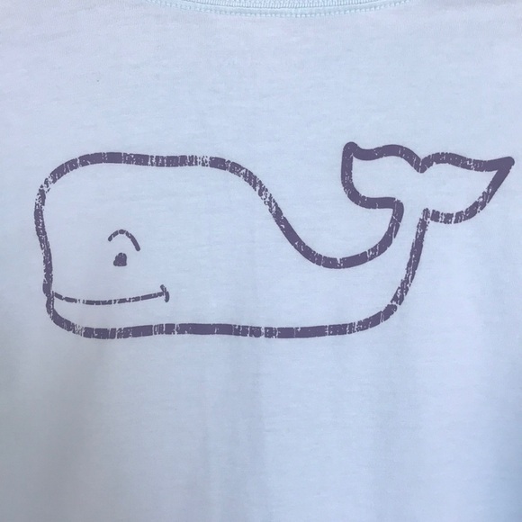 Vineyard Vines Long Sleeve Whale Graphic Pocket T-Shirt Blue XL - Picture 5 of 9